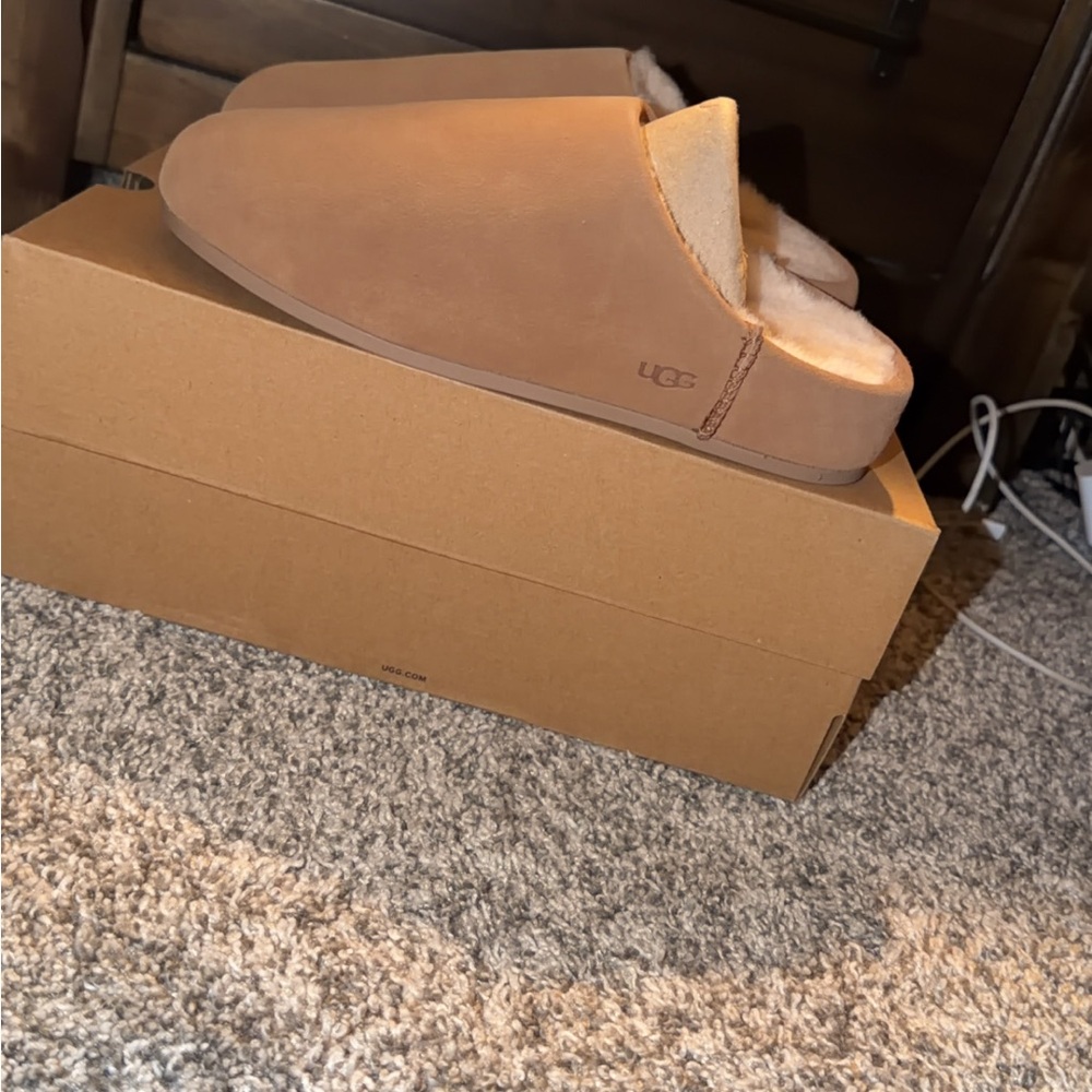 UGG Chestnut Slip-On Slippers